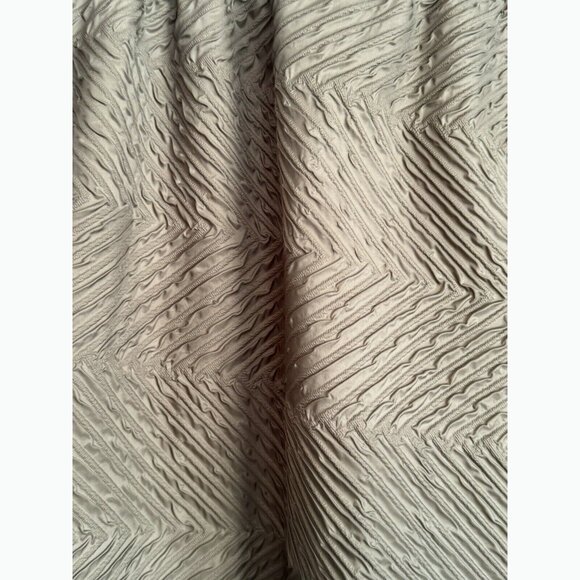 IC by Connie K Women’s 3X Textured Barrel Leg Cargo Pants Taupe Beige Utility - Picture 8 of 13